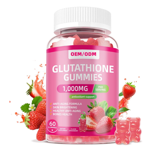 Suplemento de Glutatión en Gomitas 1000mg, Contiene Colágeno Marino, Vitaminas C y E, Apoya el Antienvejecimiento y la Blanqueamiento de la Piel - Product Image 1