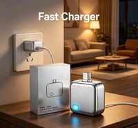 Adaptateur de charge universel Type-C 140W avec arrêt automatique pour smartphone, protection contre les surcharges et séparateur de charge complète