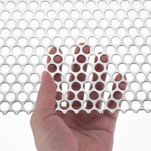 Tùy chỉnh tấm kim loại đục lỗ 2mm-1mm tấm thép không gỉ đục lỗ 0.4mm-0.5mm lưới thép không gỉ đục lỗ - Product Image 2