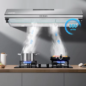 <span class=keywords><strong>Campana</strong></span> <span class=keywords><strong>Extractora</strong></span> Integrada de Súper Succión, Electrodoméstico de Cocina Fácil de Limpiar con Filtro de Grasa para Cocina China, Fuente de Alimentación Eléctrica - Product Image 1