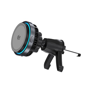 Nouveau Support de Chargeur Magnétique Sans Fil pour Voiture 25W avec Refroidissement TEC, Charge Rapide, Support Téléphone et Lumière LED, Entrée Type-C - Vente Chaude 2026 - Product Image 1