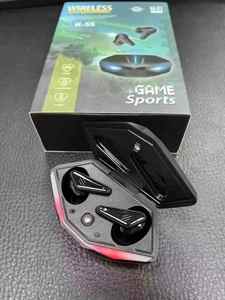 Casques de Jeu TWS K55 Écouteurs <span class=keywords><strong>Bluetooth</strong></span> 5.4 avec Indicateur de Batterie LED, Faible Latence JL, Son HIFI Stéréo Basses et Micro pour Gamer - Product Image 5