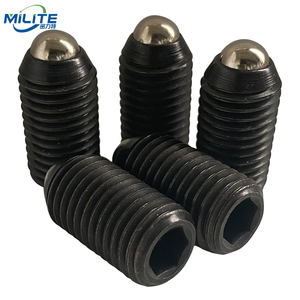 Piston à <span class=keywords><strong>ressort</strong></span> professionnel à tête sphérique fendue et filetée, fabriqué en Chine - Product Image 1