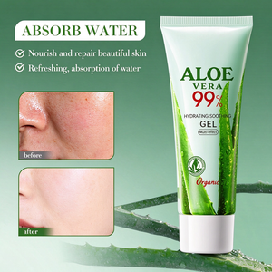 Gel Crema Facial y Corporal de Aloe Vera OEM OBM Marca Privada Hidratante Calmante Nutritiva Reparadora Cuidado de la Piel Suave para Rostro y Cuerpo - Product Image 4