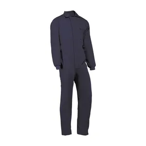 Tute e grembiuli - 852BL L Industrial - Colore: Blu navy - Il cotone offre elevata traspirabilità, aiutando a dissipare l'umidità e - Product Image 1