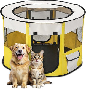 Corralito plegable <span class=keywords><strong>para</strong></span> mascotas, Corralitos portátiles <span class=keywords><strong>para</strong></span> juegos de mascotas <span class=keywords><strong>para</strong></span> interiores y exteriores, <span class=keywords><strong>jaula</strong></span> <span class=keywords><strong>para</strong></span> <span class=keywords><strong>perros</strong></span>, tienda de campaña, perrera, sala de entrega de gatos, corralito <span class=keywords><strong>para</strong></span> mascotas emergente - Product Image 2