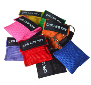 Medresq Máscara de RCP portátil Llavero Protector facial de emergencia para rescate de primeros auxilios - Product Image 6