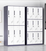 Casiers à vêtements modernes en acier durable pour salles de classe, hauteur réglable, autoportants, pour étudiants, usage commercial, maison, appartement, chambre