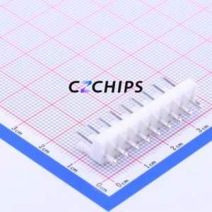 B9P-VH(LF)(SN) Wire-to-Board Pin Header Through hole Component (THT),P=3.96mm Connector 1x9P 3.96mm Through Hole VH - Product Image 1