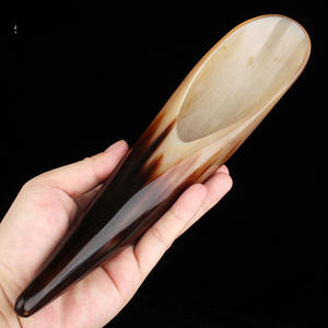 Vente en gros <span class=keywords><strong>de</strong></span> tube <span class=keywords><strong>de</strong></span> Gua Sha en <span class=keywords><strong>corne</strong></span> <span class=keywords><strong>de</strong></span> <span class=keywords><strong>yak</strong></span> blanche naturelle, bâton <span class=keywords><strong>de</strong></span> massage des méridiens du corps entier, grande taille, outil d'acupuncture pour les pieds - Product Image 4