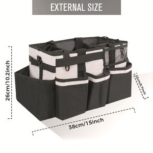 Wearable <b>Cleaning</b> <b>Caddy</b>, <b>Cleaning</b> <b>Caddy</b> Supplies Organizer with Handle & Shoulder Straps for Housekeepers - Product Image 5