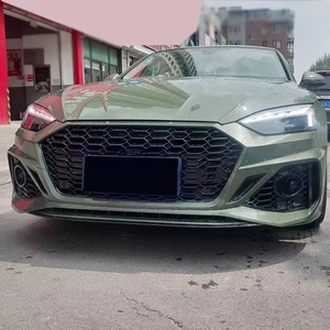 ชุดกันชนหน้าสไตล์ RS5พร้อมตะแกรงสีดำสำหรับรถ <span class=keywords><strong>Audi</strong></span> <span class=keywords><strong>A5</strong></span> S5 B9.5 2020 2021 2022 <span class=keywords><strong>2023</strong></span> 2024 - Product Image 5