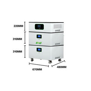 Kit de sistema solar apilable para uso doméstico de 5KW con paneles monocristalinos inversor MPPT incorporado batería LiFePO4 batería de iones de litio - Product Image 6