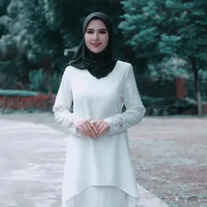 ME0021 Women's Muslim Malay Indonesian suit fashionable abaya manufacturer factory Islamic cloth traditional cloth EID