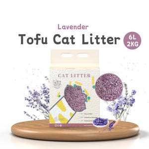 2025 Yeni Trend OEM&ODM Fabrika Toptan Topaklanan Premium Kedi Kumu Tozsuz Suyla Eriyen 6L Tofu Kedi Kumu - Product Image 2