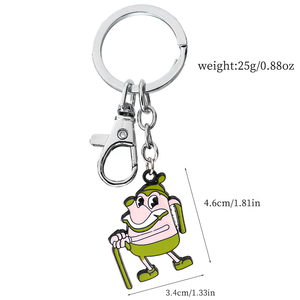 10 Llaveros y Collares Metálicos de Alta Calidad con Diseño de <span class=keywords><strong>Cuphead</strong></span>, para Mochilas - Product Image 4