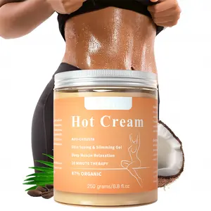 Sweat Gel Shaping Fat Hot For Oem Private Label Body Burning Cellulite Treatment Weight Loss Women & Men Slimming Cream