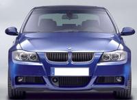 M-tech Kit bodi olahraga BMW E90 3 Series, aksesori penyetelan PP bagian Spoiler Diffuser Bumper belakang depan untuk BMW E90 3 Series 2005-2008 330i 320i MT M3