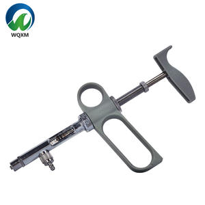 Seringues vétérinaires en plastique/métal réglables en continu pour l'élevage, seringues à vaccin pour poulets de 10 <span class=keywords><strong>ml</strong></span> - Product Image 3