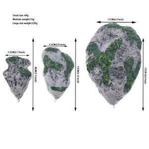 Decoración DE PAISAJE DE pecera, adorno de simulación de piedra suspendida, decoración creativa de paisaje de Acuario, adorno de <span class=keywords><strong>roca</strong></span> flotante - Product Image 2
