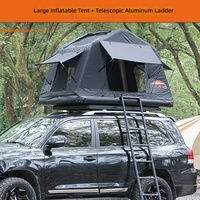 Tente gonflable pour voiture, pour camping en SUV, voyages en plein air, abri de toit, fournisseur en gros