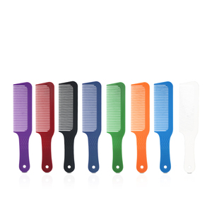 Wholesale Wave comb Hairdressing Cutting Comb Wave Teeth Level Cutting Plastic Barber Flattop Comb