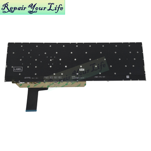 คีย์บอร์ดแล็ปท็อปแบ็กเก็ตภาษาอังกฤษของสหรัฐสำหรับ Asus <span class=keywords><strong>VivoBook</strong></span> <span class=keywords><strong>17</strong></span> X1702 X1702Z X1703 X1703Z แป้นพิมพ์ X1703ZA สีดำใหม่ - Product Image 2