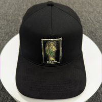 Gorras de Béisbol Snapback al por Mayor de México con Pin de Jesús, Visera de Gamuza Ajustable en Blanco y Logo Personalizado, Estilo Hip Hop para Hombres y Mujeres