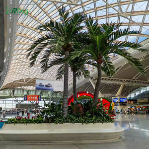 YRYZ36 6m paume pour <span class=keywords><strong>Restaurant</strong></span> cantine Ecclesia/église/cathédrale école jardin décoration ornement artificiel cocotier - Product Image 4