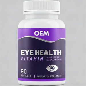 كبسولات فيتامينات للعين عالية الجودة، مكمل غذائي لصحة العين يحتوي على اللوتين والزياكسانثين، كبسولات هلامية مع فيتامينات للعين ونبات التوت البري - Product Image 1