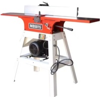 Raboteuse-Dégauchisseuse Combinée Portable 1,5 CV 220 V 6 Pouces avec Garde de Sécurité pour le Travail du Bois
