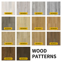 Plancher en vinyle de luxe SPC imperméable 2 mm, résistant à l'usure, écologique, pour intérieur