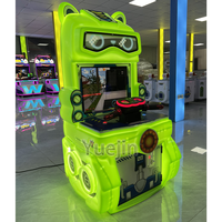 Équipement de divertissement, moto électronique pour enfants pour machine de jeu d'arcade, construction en acier inoxydable, 110/220V