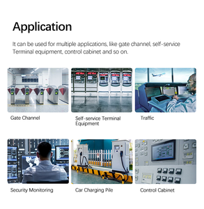 YCTEK marco abierto Android 9 Panel Industrial Pc nuevo producto bisel Delgado táctil capacitiva 15,6 pulgadas para negocios Puerto USB LCD gris - Product Image 6