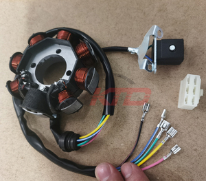 KTD 8 Núcleos AKT 125 EVO NKD SL SPORT TT 125 150 Juego de Bobina de Estator de <span class=keywords><strong>Magneto</strong></span> para Motocicleta - Product Image 2