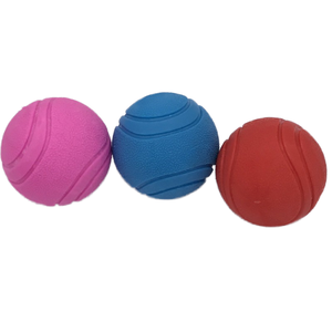Directo de fábrica, material TPR elástico sólido ecológico, pelota de juguete para mascotas, juguete de dentición resistente a mordeduras para interacción y movimiento - Product Image 3