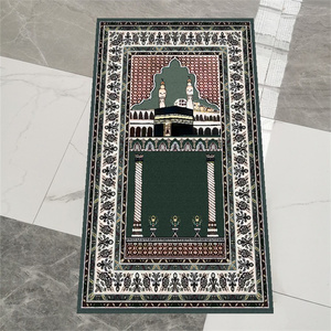 60*100cm xách tay hồi giáo cầu nguyện mat dày 3mm la bàn Du Lịch Túi cầu nguyện Mat namaz cầu nguyện thảm - Product Image 4