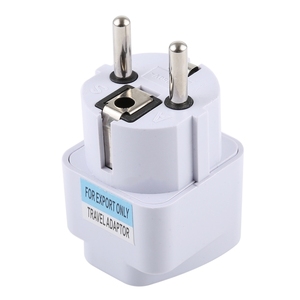 Adaptateur de voyage de haute qualité, prise universelle <span class=keywords><strong>portable</strong></span> du Royaume-Uni vers une prise européenne, adaptateur de voyage avec fusible - Product Image 4