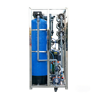 Système de traitement des eaux industrielles par osmose inverse, pompe, sable de quartz, <span class=keywords><strong>charbon</strong></span> <span class=keywords><strong>actif</strong></span>, <span class=keywords><strong>filtration</strong></span> par résine, 0,25-1 tonne/heure, 24 heures - Product Image 3