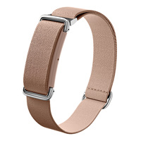 Sangle de bras diagonale respirante en nylon souple CM avec boucle métallique pour Fitbit Air
