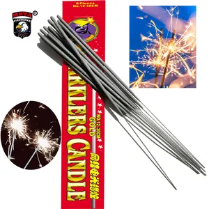 Leverancier Ijsvlam Champagne Fancy Handheld Geen Geur Gigantisch Sterretje 10 ''Vuurwerk Schittert Stokken Koude Fontein Voor Confetti