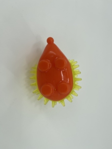 Jouet à mâcher pour <span class=keywords><strong>chien</strong></span> hérisson couineur - Matériau TPR, style dessin animé, écologique - Product Image 2