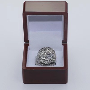 Collection de bagues de championnat de hockey des Blackhawks de <span class=keywords><strong>Chicago</strong></span> 2015, en alliage plaqué argent 925, avec coquille naturelle taillée en forme de princesse, à la mode - Product Image 2