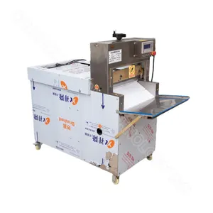 Commercial Frozen Meat Single-knife High Quality Automatic Electric Slicer Pot Restaurant Beef Mutton Cutting Roll Machine