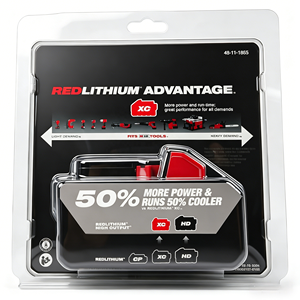Batterie haute capacité 6,0 Ah pour <span class=keywords><strong>Milwaukee</strong></span> <span class=keywords><strong>M18</strong></span>, compatible avec tous les outils sans fil <span class=keywords><strong>M18</strong></span>, perceuses et clés à chocs. - Product Image 2