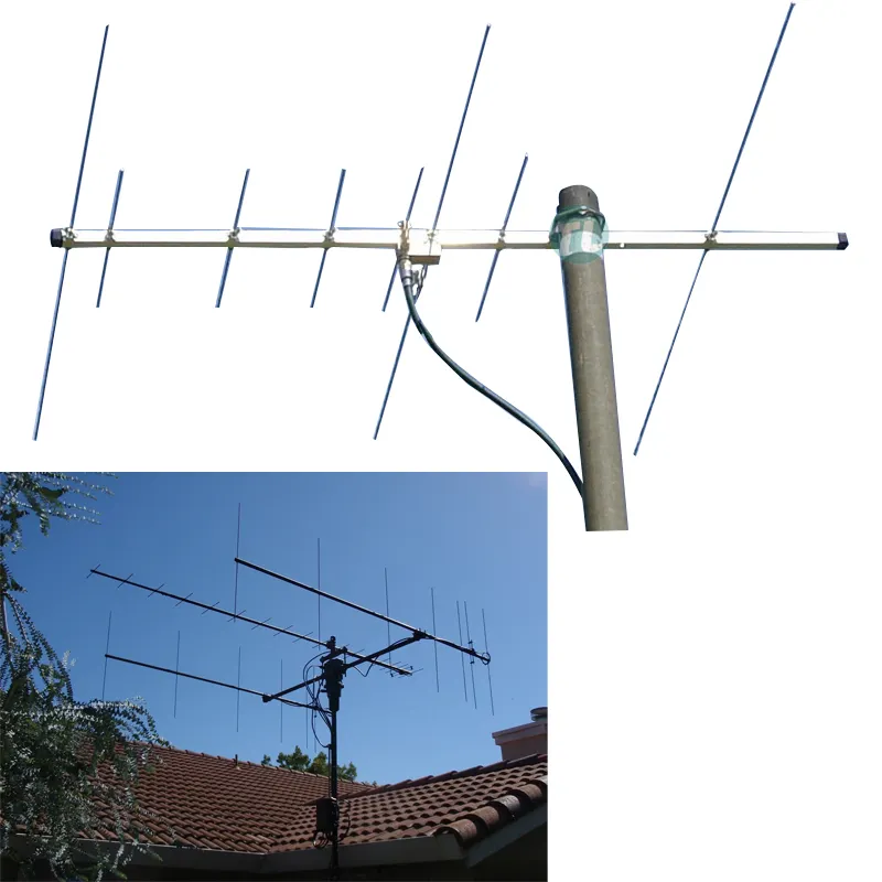 Антенна Yagi 144/430 МГц уличная vhf/uhf двухполосная направленная антенна направленного луча коммуникационная антенна