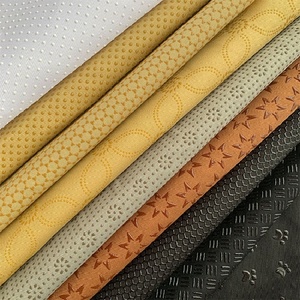 Tissu antidérapant Oxford en silicone à six disques, motif étoiles et fleurs de prunier, pour revêtement de matelas et pantoufles - Product Image 2