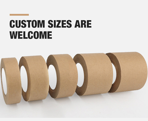 <span class=keywords><strong>Cinta</strong></span> <span class=keywords><strong>de</strong></span> <span class=keywords><strong>Papel</strong></span> <span class=keywords><strong>Kraft</strong></span> Marrón Yalanpack, Adhesiva Activada por Agua, Adhesivo Acrílico, para Sellado <span class=keywords><strong>de</strong></span> Cajas, Logotipo Personalizado - Product Image 5