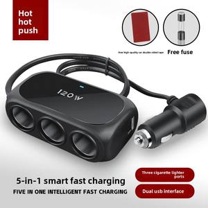 Оптовая продажа 12 В <span class=keywords><strong>USB</strong></span> Автомобильное зарядное устройство от производителя для мобильного телефона зарядный прикуриватель для одного-трех автомобилей - Product Image 4