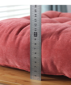 <span class=keywords><strong>JYM</strong></span>-Almohada cuadrada tejida para el suelo, esterilla de yoga gruesa de felpa, tatami, para meditación y ventana, uso en balcón - Product Image 6